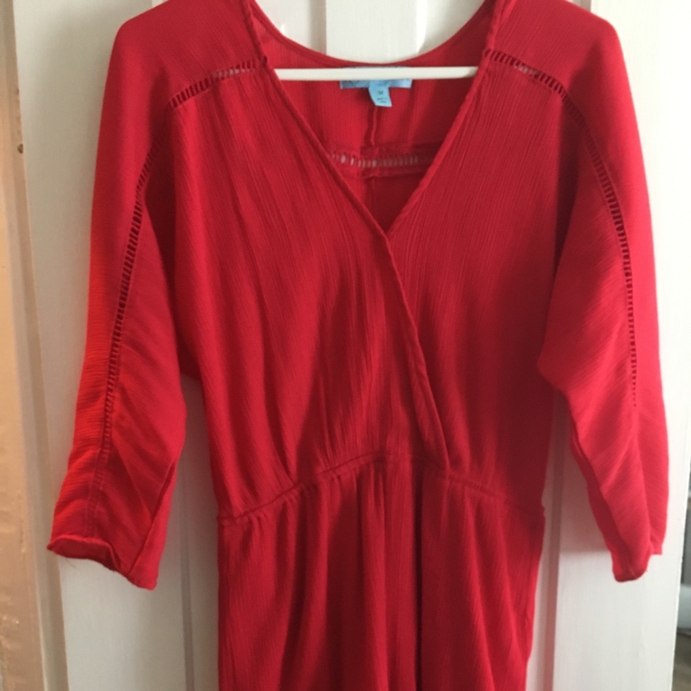 Red romper